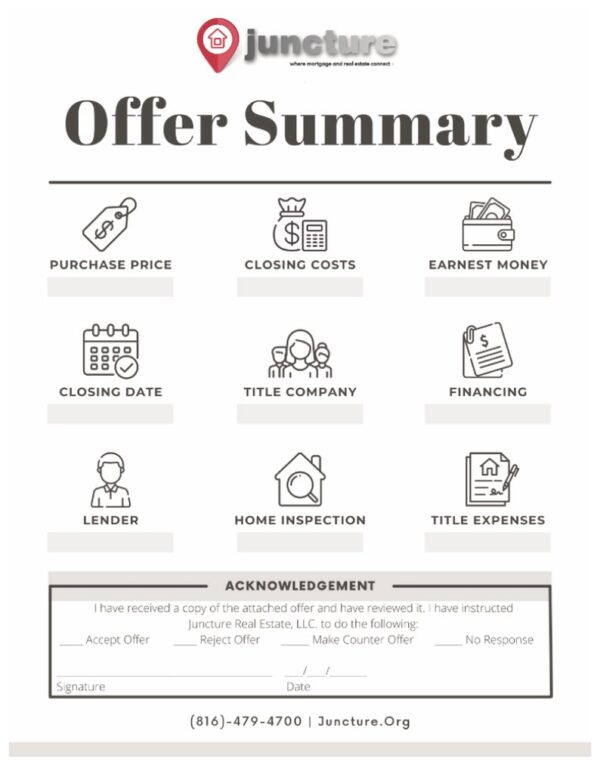 Sellers Offer Summary