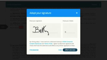 Overview of the client signing experience