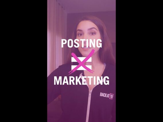 Posting Isnt Marketing!